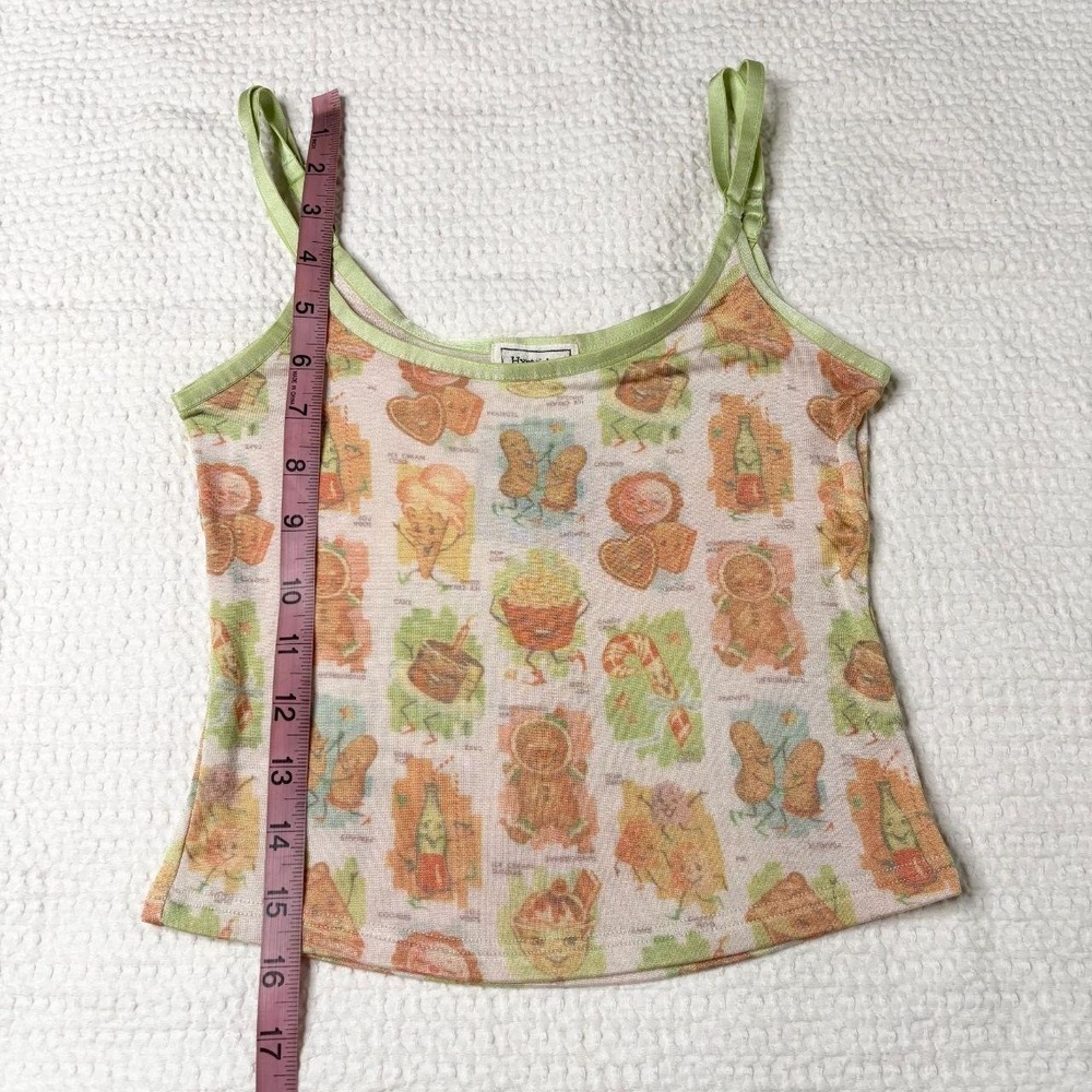 rare 90s Hysteric Glamour food AOP tank top - Picture 5 of 5